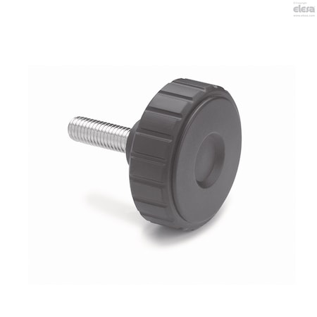 Elesa Zinc-plated steel threaded stud, MBT.45 p-M8x16-SOFT MBT-p-SOFT